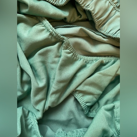 Old Navy Active Stretchtech Dry Quick Women Green Orange Set 2 Shorts Size S - Picture 6 of 10